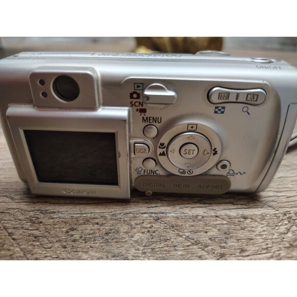 Canon Powershot A400 Compact Digital Camera M4560 AA Battery Operation Works!! - Picture 7 of 12